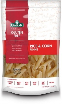 Orgran Rice & Corn Penne 250gm