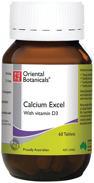 ORIENTAL BOTANICALS Calcium Excel 60t
