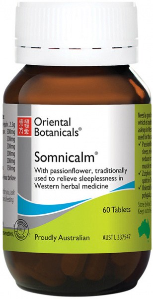 ORIENTAL BOTANICALS Somnicalm 60t