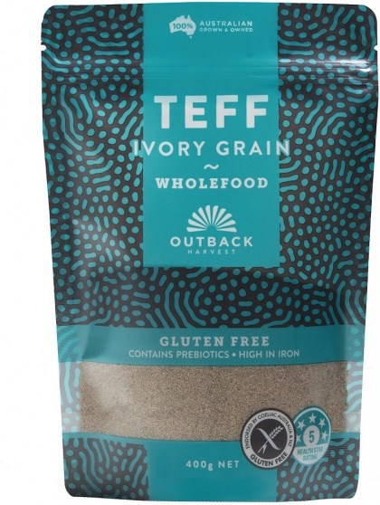 Outback Harvest Teff Ivory Grain Wholefood 400g
