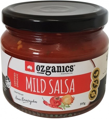 Ozganics Organic Salsa Mild  310g