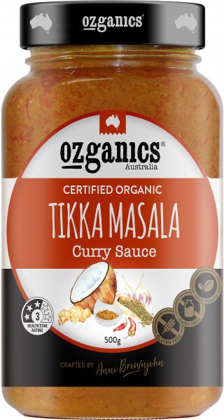 Ozganics Organic Tikka Missala Sauce  500g