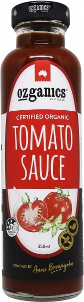 Ozganics Organic Tomato Sauce  350mL