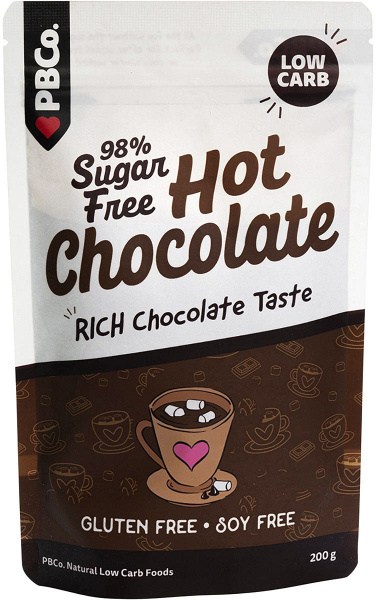 PBco Hot Chocolate 98% Sugar Free 200g