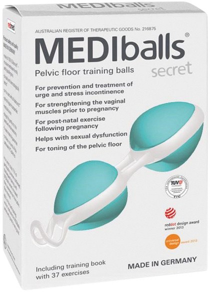 PELVI MEDIballs Secret (Pelvic Floor Training Balls) Mint Double
