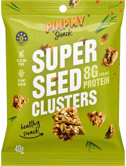 Pimp My Snack Super Seeds Clusters 12x40g