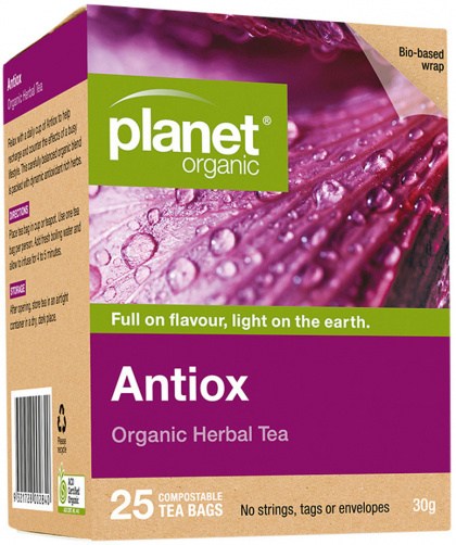PLANET ORGANIC Antiox Herbal Tea x 25 Tea Bags