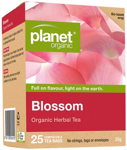 PLANET ORGANIC Blossom Herbal Tea x 25 Tea Bags