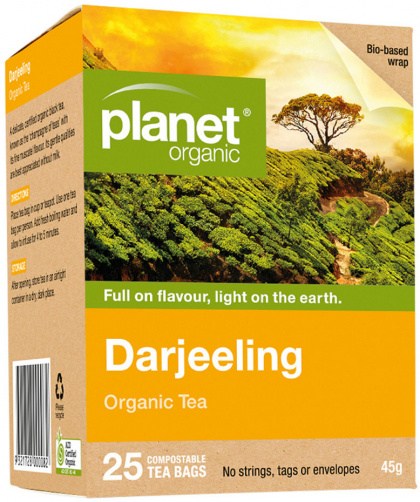 PLANET ORGANIC Darjeeling Herbal Tea x 25 Tea Bags