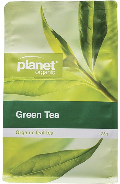 Planet Organic Green Tea Herbal Loose Leaf Tea 125g