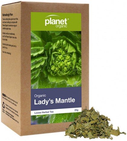 PLANET ORGANIC Organic Herbal Tea Lady's Mantle Loose Leaf 25g
