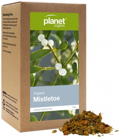 PLANET ORGANIC Organic Herbal Tea Mistletoe Loose Leaf 75g