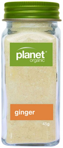 PLANET ORGANIC Organic Shaker Ground Ginger 45g