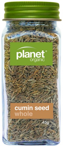 PLANET ORGANIC Organic Shaker Whole Cumin Seed 45g