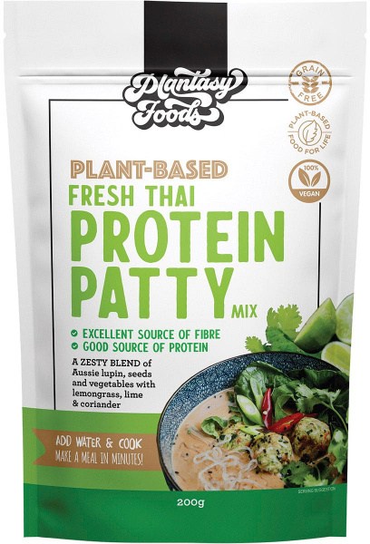 Plantasy Foods Protein Patty Mix Fresh Thai 200g