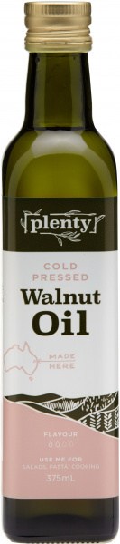 Plenty Cold Pressed Walnut Oil 375ml