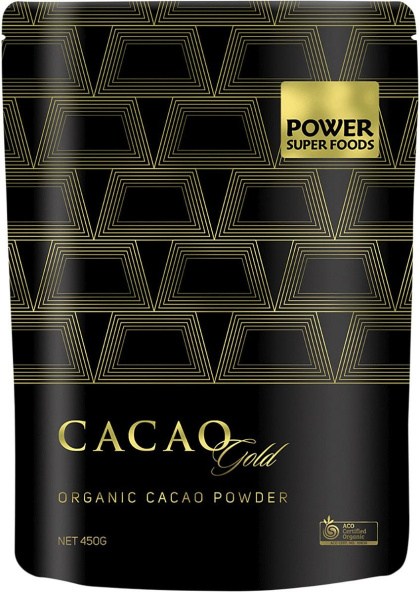Power Super Foods Cacao Gold Powder Certified Organic  450g