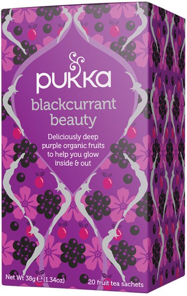 PUKKA Organic Blackcurrant Beauty x 20 Tea Bags