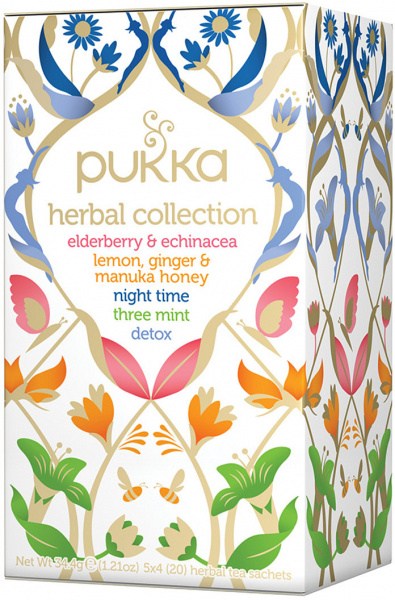 PUKKA Organic Herbal Collection (5 Flavours) x 20 Tea Bags