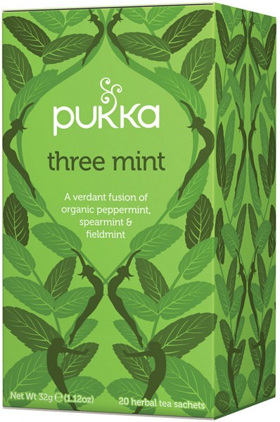 PUKKA Organic Three Mint x 20 Tea Bags
