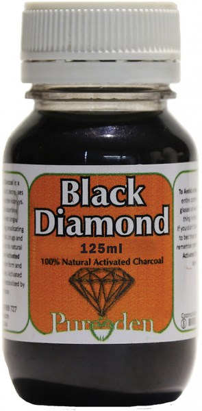 PURE EDEN Black Diamond (Activated Charcoal) 125ml