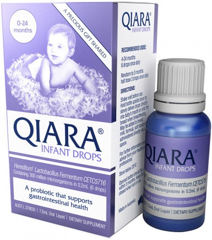 QIARA Infant Drops (Probiotic 300 million organisms) Oral Liquid 7.5ml