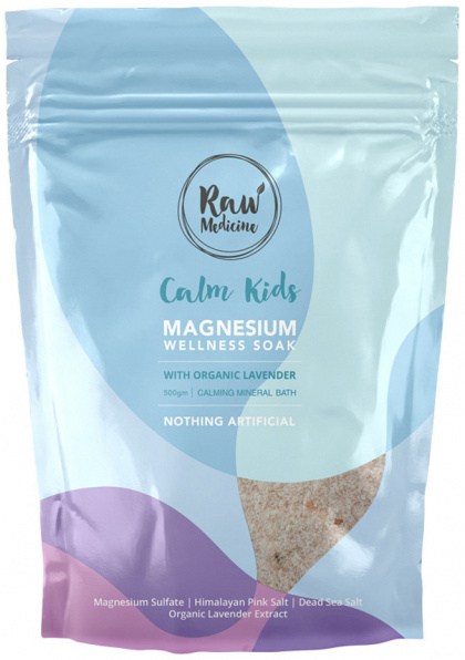 RAW MEDICINE Magnesium Wellness Soak Calm Kids (Calming) 500g
