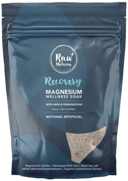 RAW MEDICINE Magnesium Wellness Soak Recovery (Rest & Repair) 500g