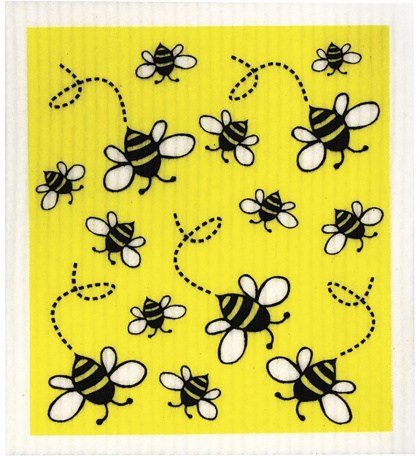 Retrokitchen 100% Compostable Sponge Cloth Bees  