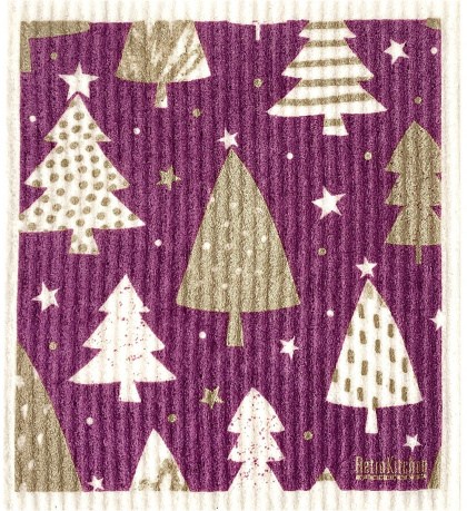 Retrokitchen 100% Compostable Sponge Cloth Christmas Trees