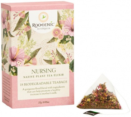 ROOGENIC AUSTRALIA Nursing (Native Plant Tea Elixir) x 18 Tea Bags