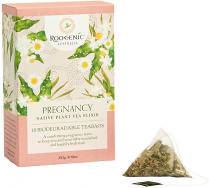 ROOGENIC AUSTRALIA Pregnancy (Native Plant Tea Elixir) x 18 Tea Bags