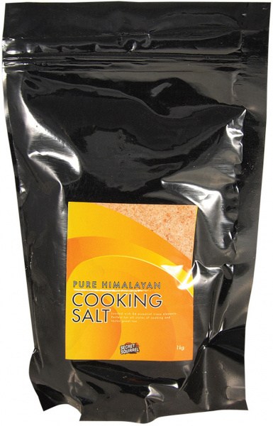 SALTCO SECRET SQUIRREL Pure Himalayan Salt Cooking 1kg