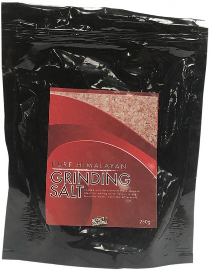 SALTCO SECRET SQUIRREL Pure Himalayan Salt Grinding 250g