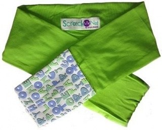 ScratchMeNot Flip Mitten Sleeve (Puzzled Green) 4yr