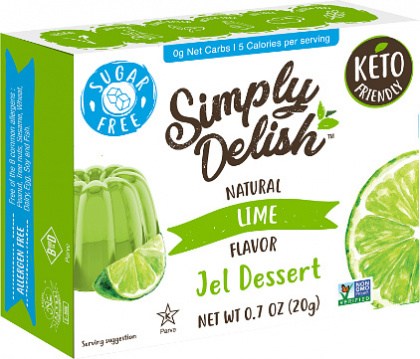 Simply Delish Lime Jel Dessert  20g