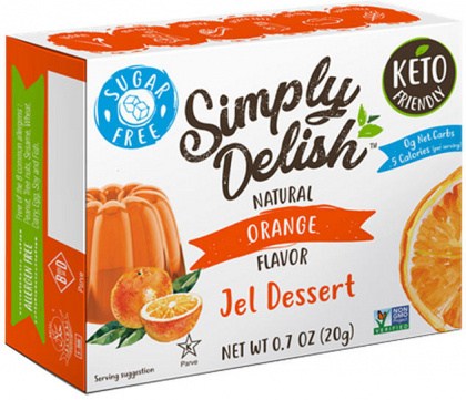Simply Delish Orange Jel Dessert  20g