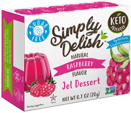 Simply Delish Raspberry Jel Dessert  20g