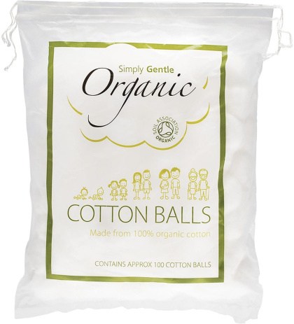 Simply Gentle Organic Cotton Balls 100pk
