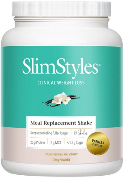 SLIMSTYLES (Clinical Weight Loss) Meal Replacement Shake Vanilla 720g