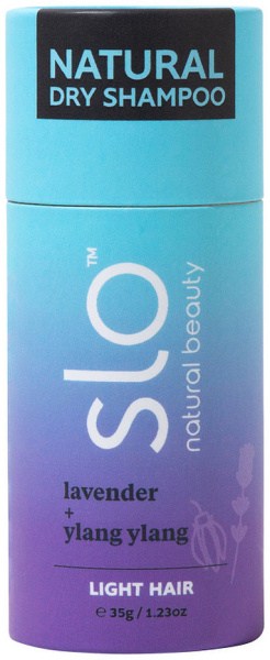 SLO NATURAL BEAUTY Natural Dry Shampoo Light Hair Lavender + Ylang Ylang 35g