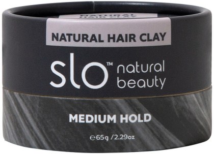 SLO NATURAL BEAUTY Natural Hair Clay Medium Hold 65g