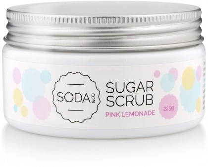 SODA & Co Pink Lemonade Sugar Scrub 225g