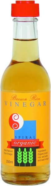Spiral Organic Brown Rice Vinegar  250ml