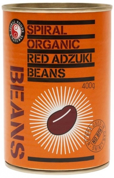 Spiral Organic Red Adzuki Beans  400g