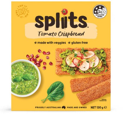 Spliits Tomato Crispbread  130g