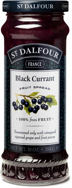 St Dalfour Black Currant Fruit Spread 284g
