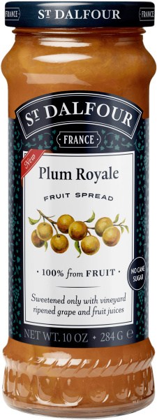 St Dalfour Plum Royale Fruit Spread 284g