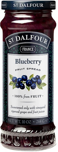 St Dalfour Wild Blueberry Fruit Spread 284g