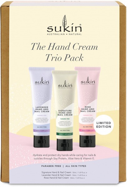 Sukin The Hand Cream Trio Pack